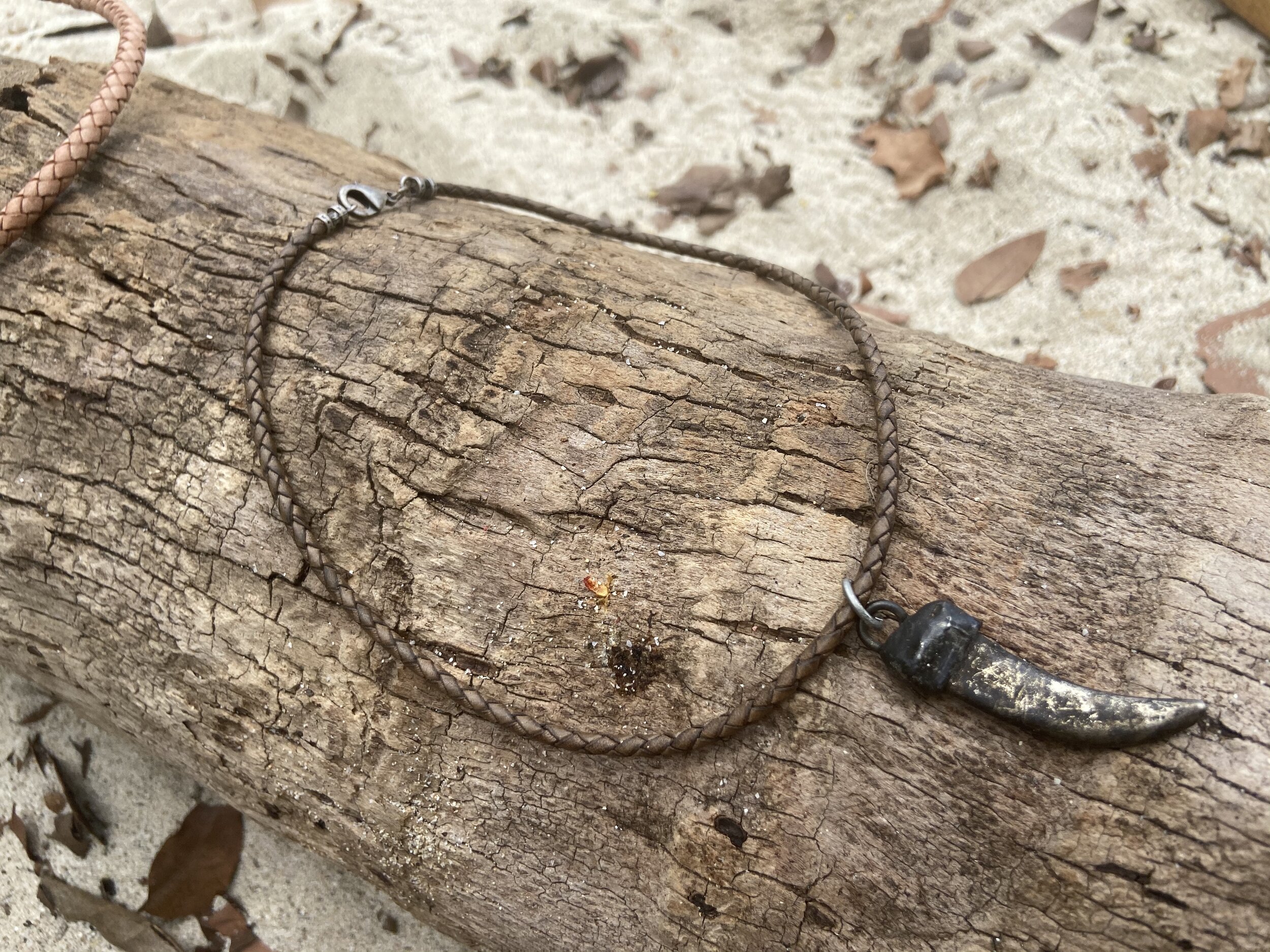 Braided Leather Necklace