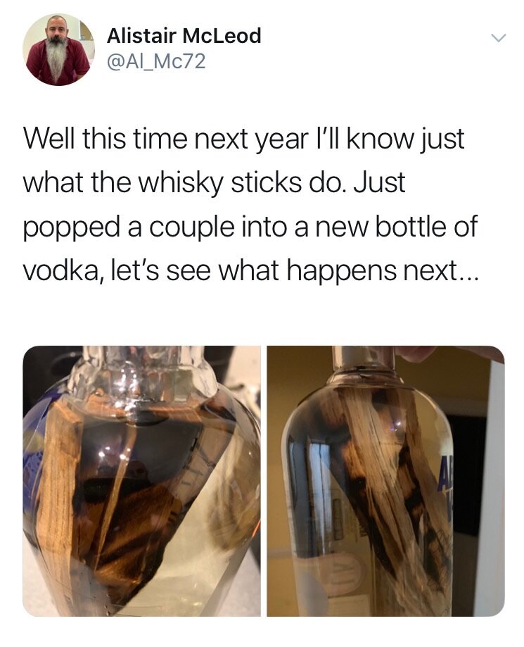 Harty's whiskey sticks