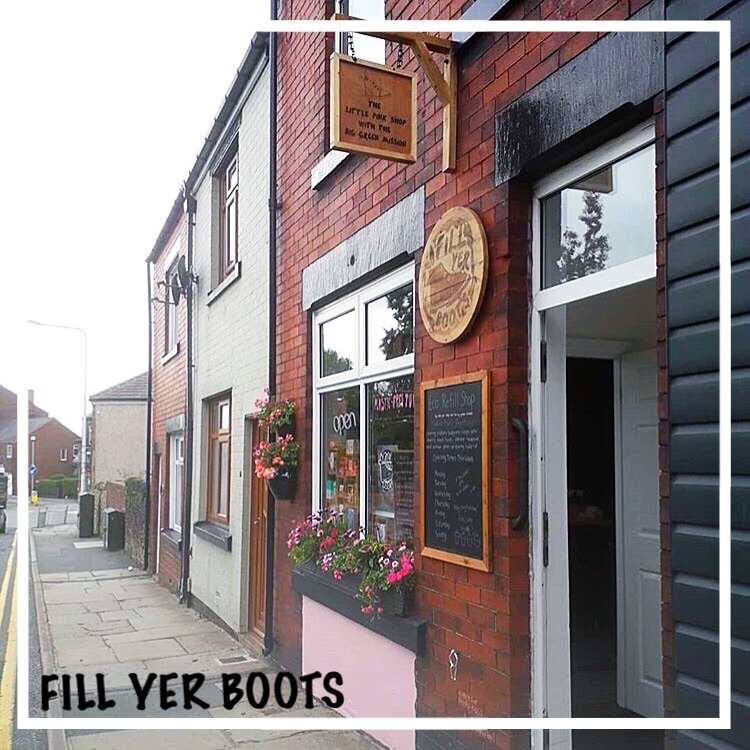 We were over the moon to be asked to make the store signs for the amazing ‘Fill Yer Boots’ in Adlington. They are a zero waste shop that stock the most amazing items and gifts all ethically sourced and plastic free.  They also stock a variety of our products too.  Find out all about them here.