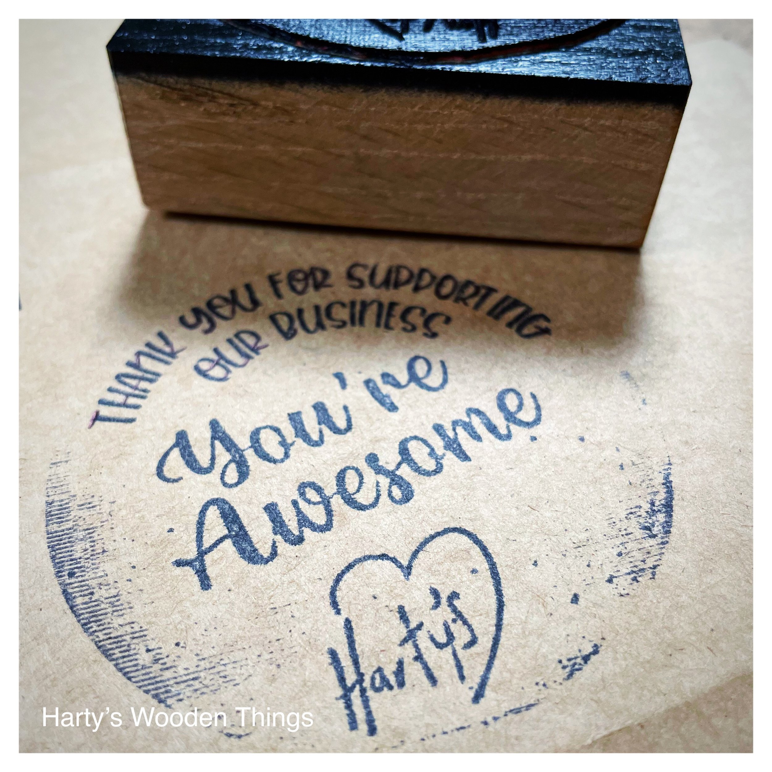 MAKE YOUR MARK… - With our personalised reclaimed oak block handle stamps!Brand your boxes, packaging, stationery and gifts for that personalised touch and reduce waste! We can recreate logos, brand names, tag lines, product info… You name it!Get in touch here and let us create a stamp just for you!