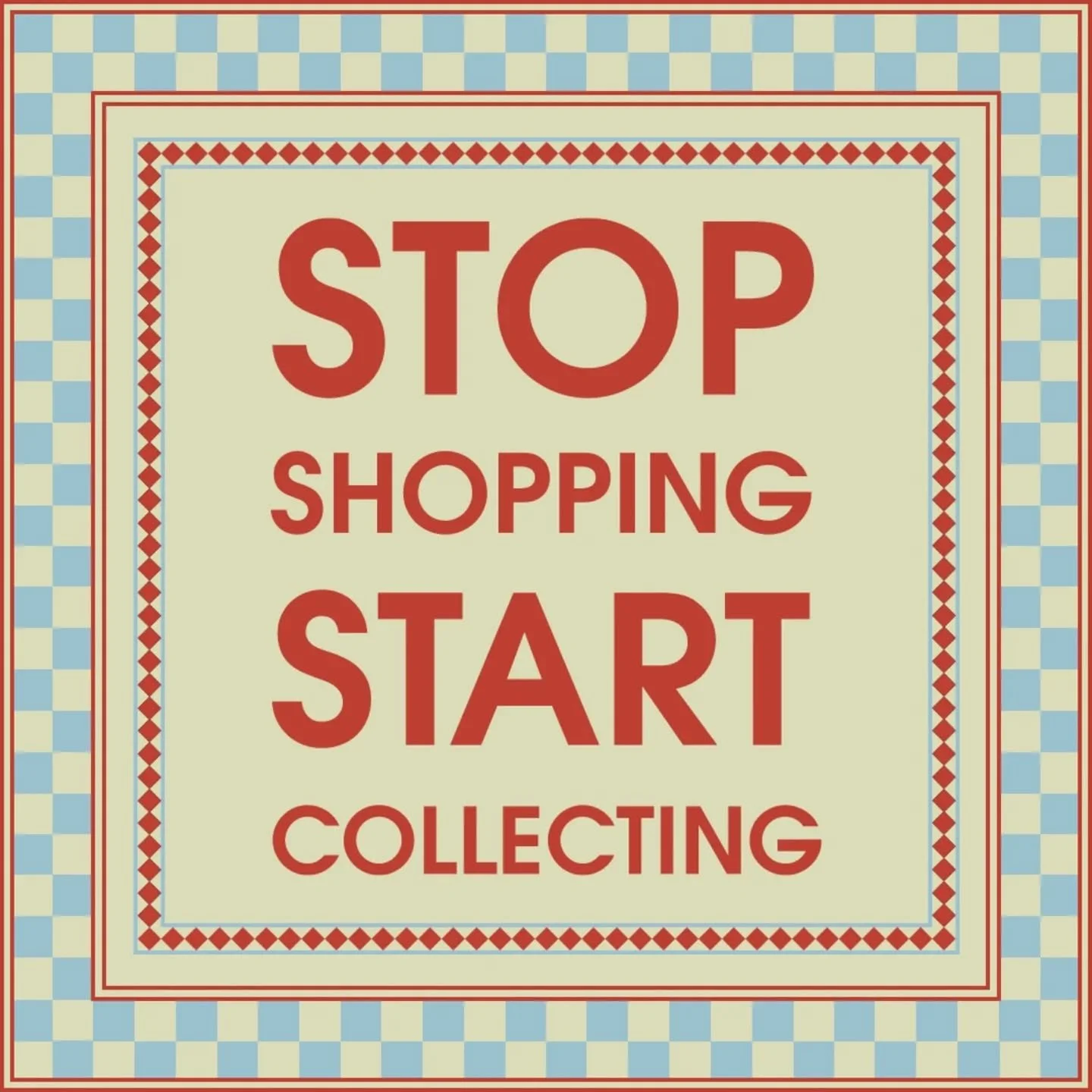 Been thinking about this a lot lately. I'm SO DONE with mindless consumerism. Where are you guys at with this?