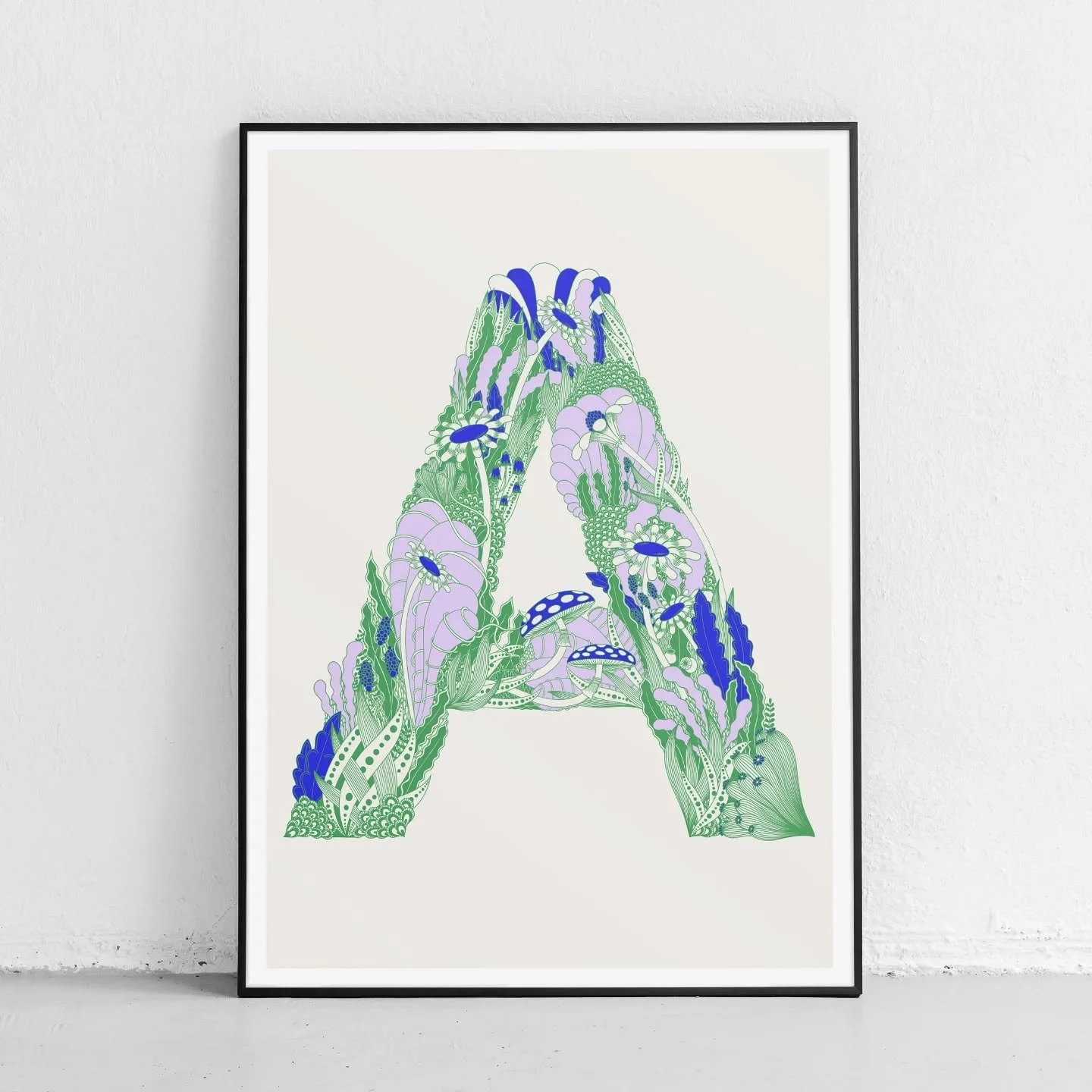 The first letter is up on the site! So, the order I have from requests so far for doing the letters is as follows:

R, I, P, E, H, F, S, D, T

Pop a comment below for the next letters you want me to add. I'll be powering through but they do take some