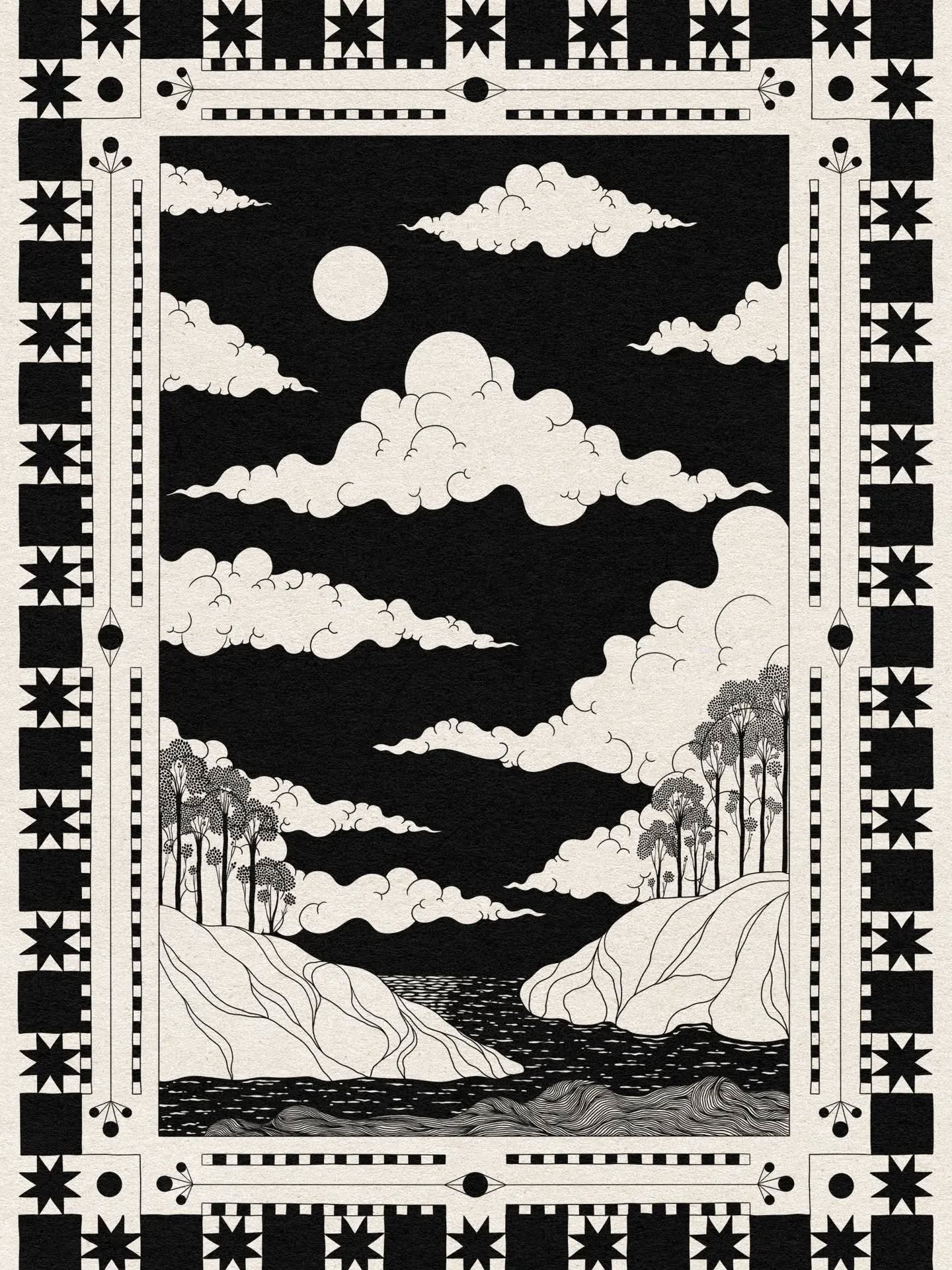 New work online now, spent a delicious long weekend doing some new work for fun. What do we think, is this anything?