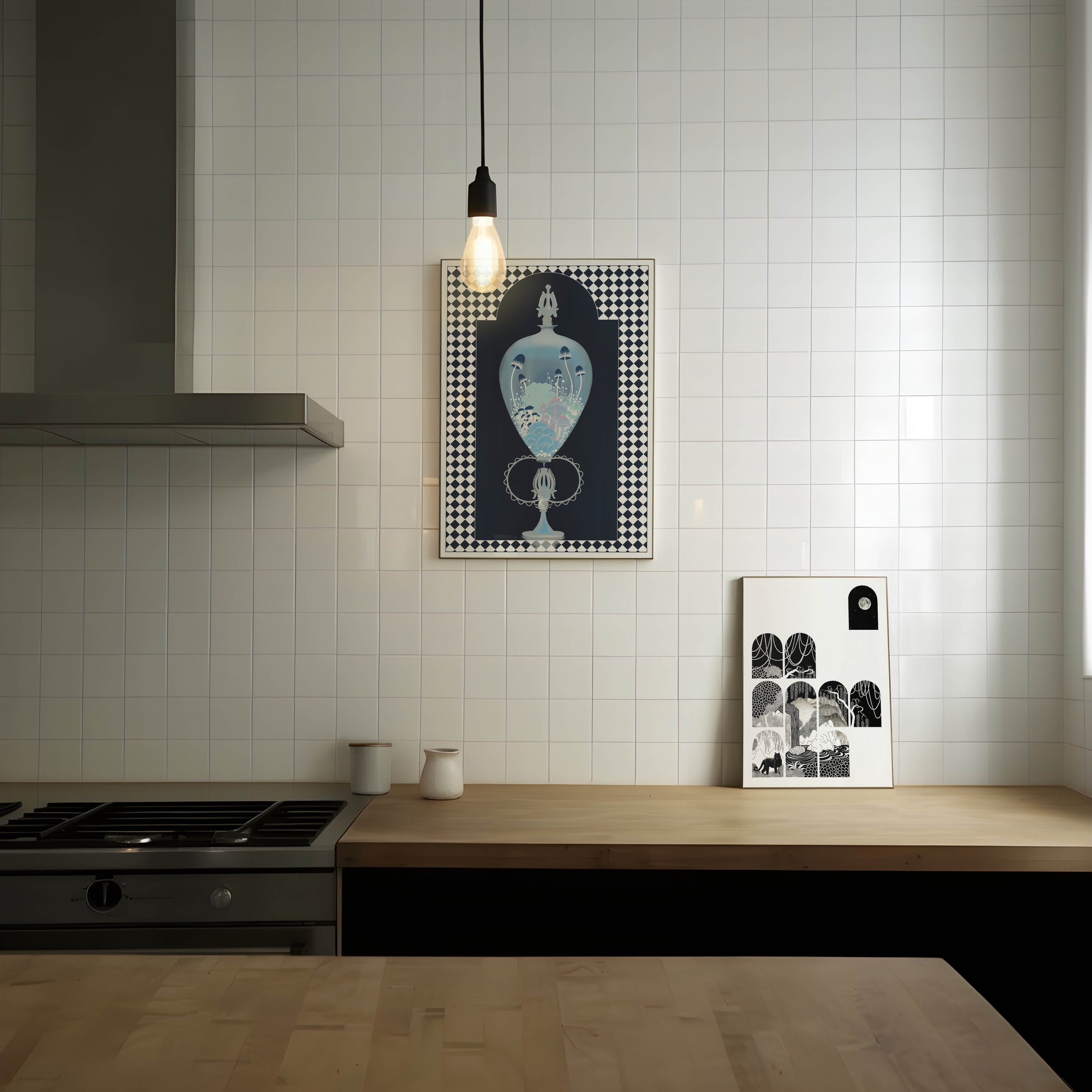 vase peekingA3-and-A4-black-frames-moody-kitchen-0220 copy.jpg