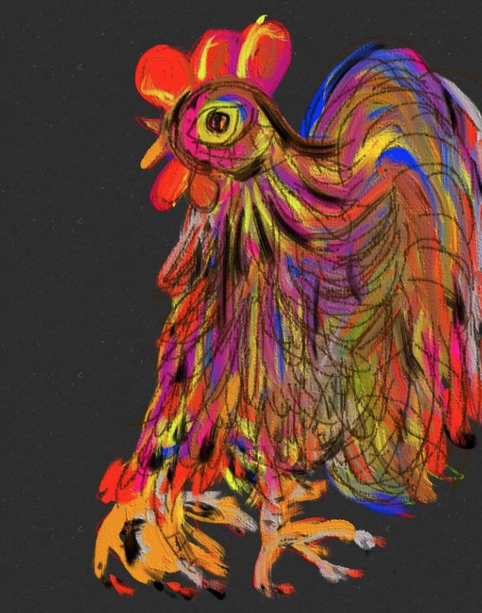 PAULA BURCHARD // EL GALLO, SÍMBOLO PODEROSO