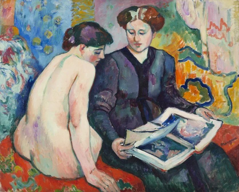 LAS MUJERES Y LOS LIBROS // PASANDO POR LOS LIENZOS