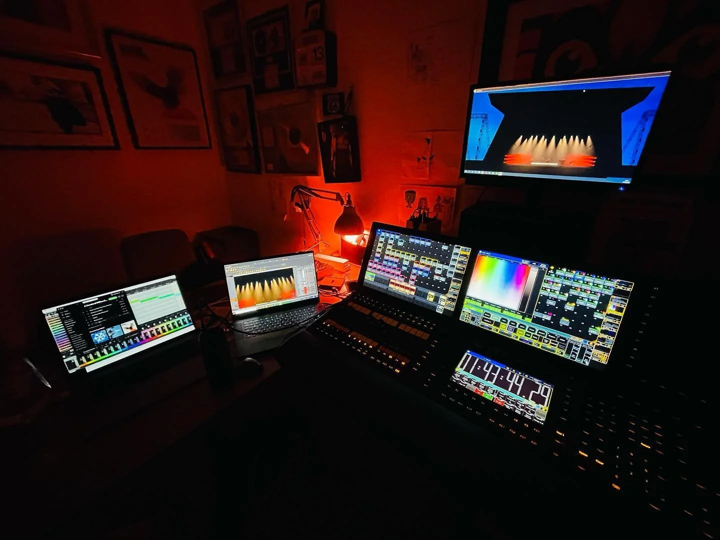 Lighting Design Across Concerts, Film and Television