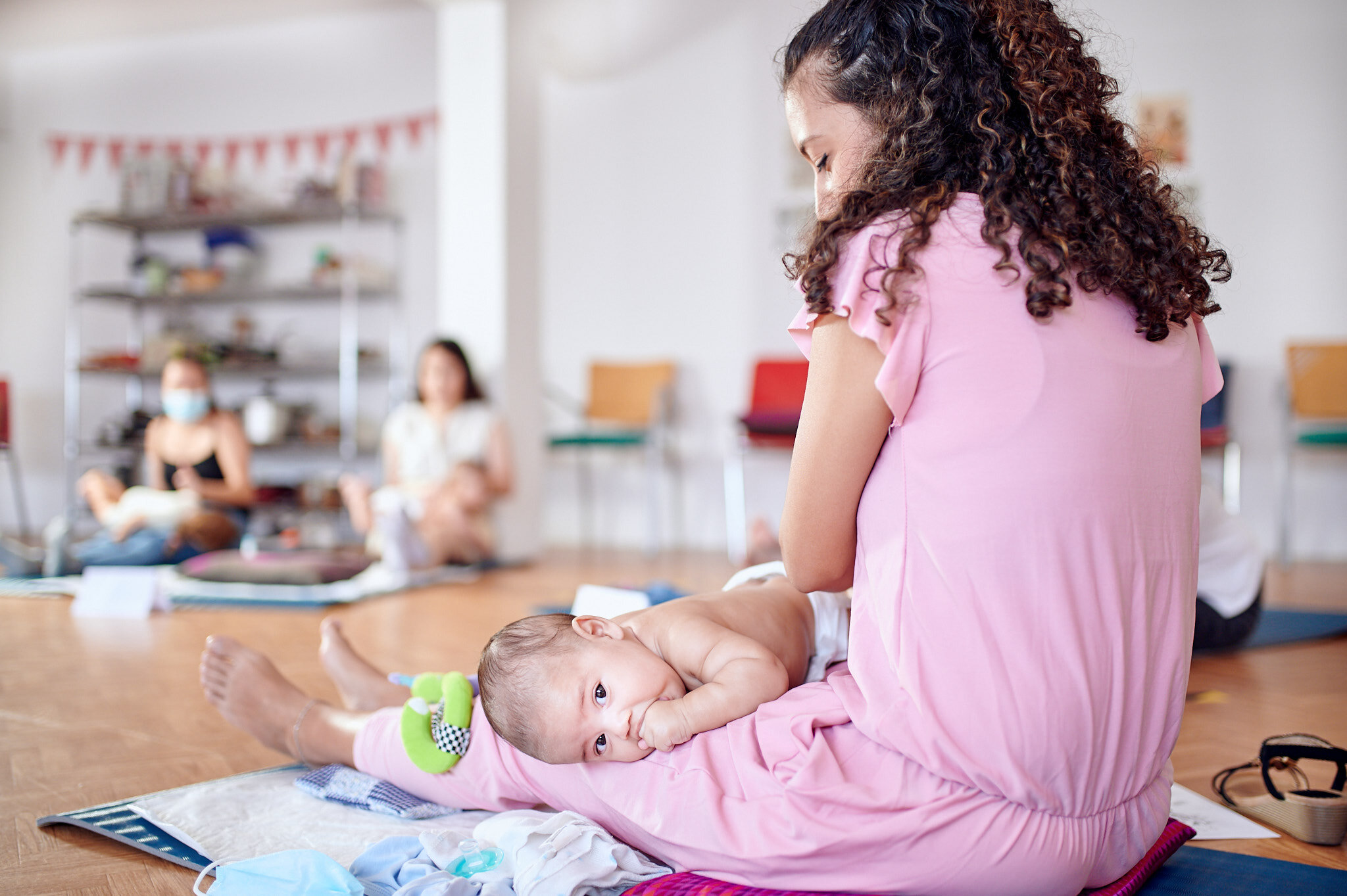 Los beneficios del masaje infantil