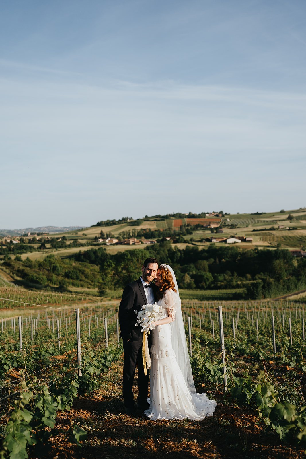 couple mariage été beaujolais