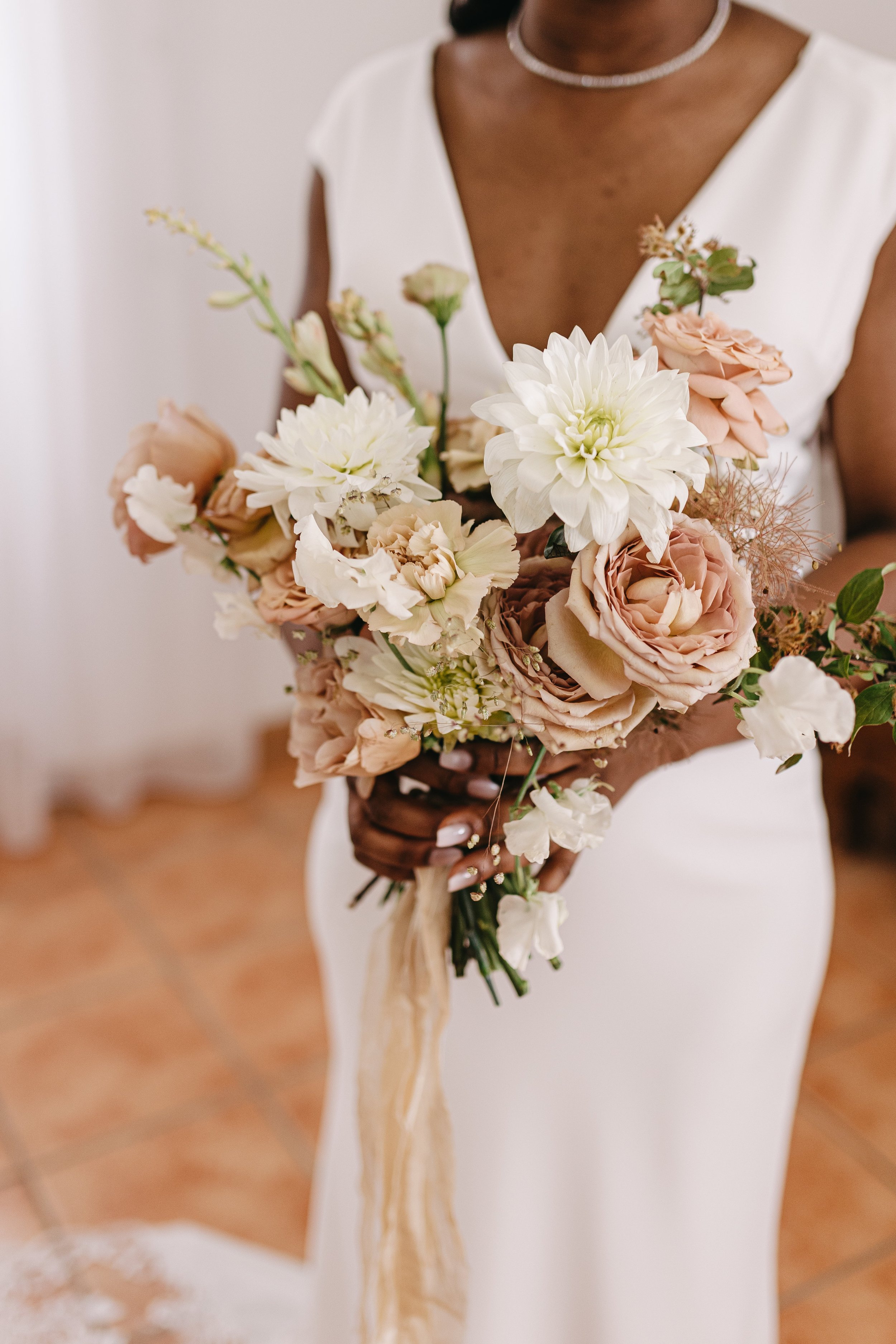 mariée bouquet 