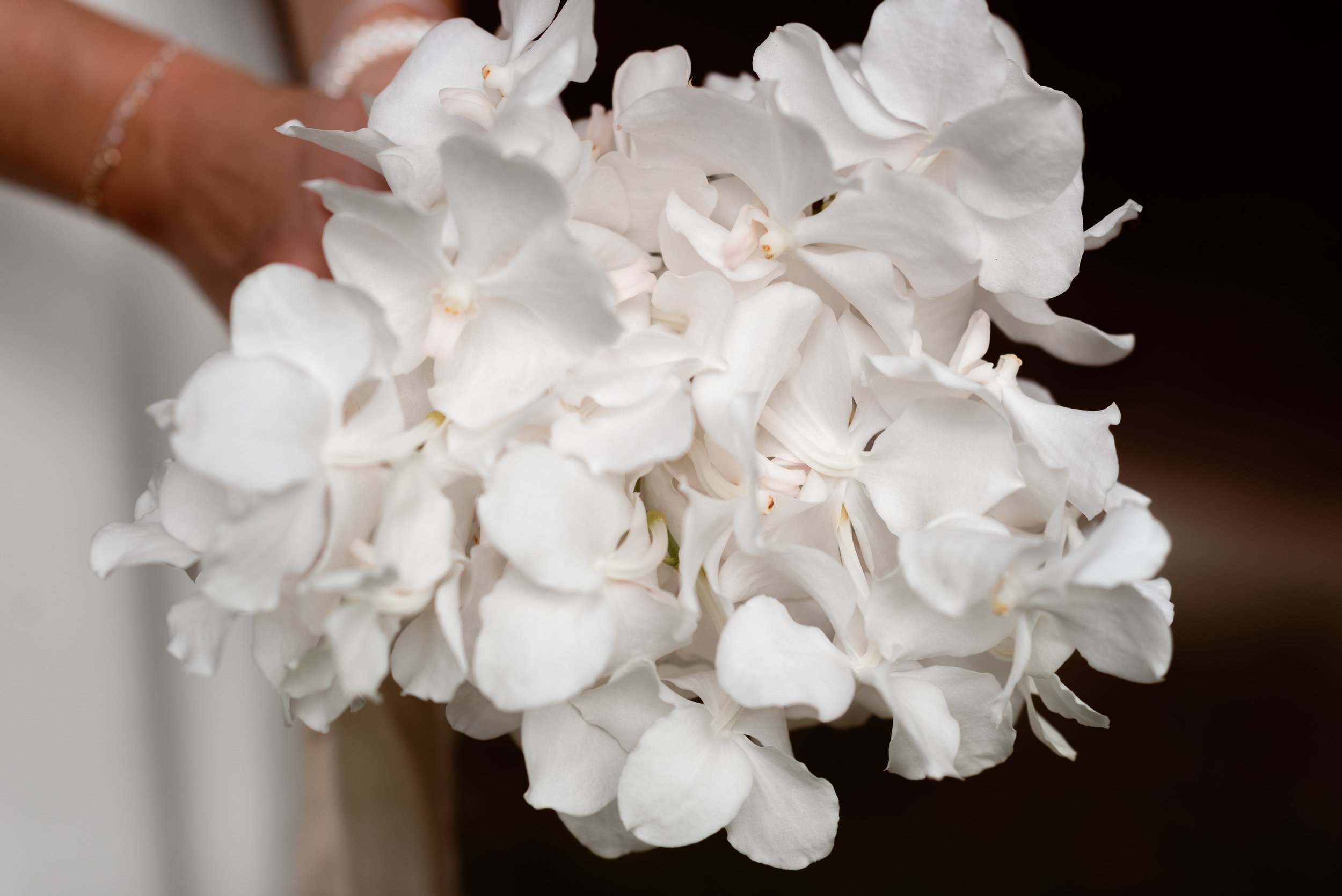 bouquet de mariée minimaliste