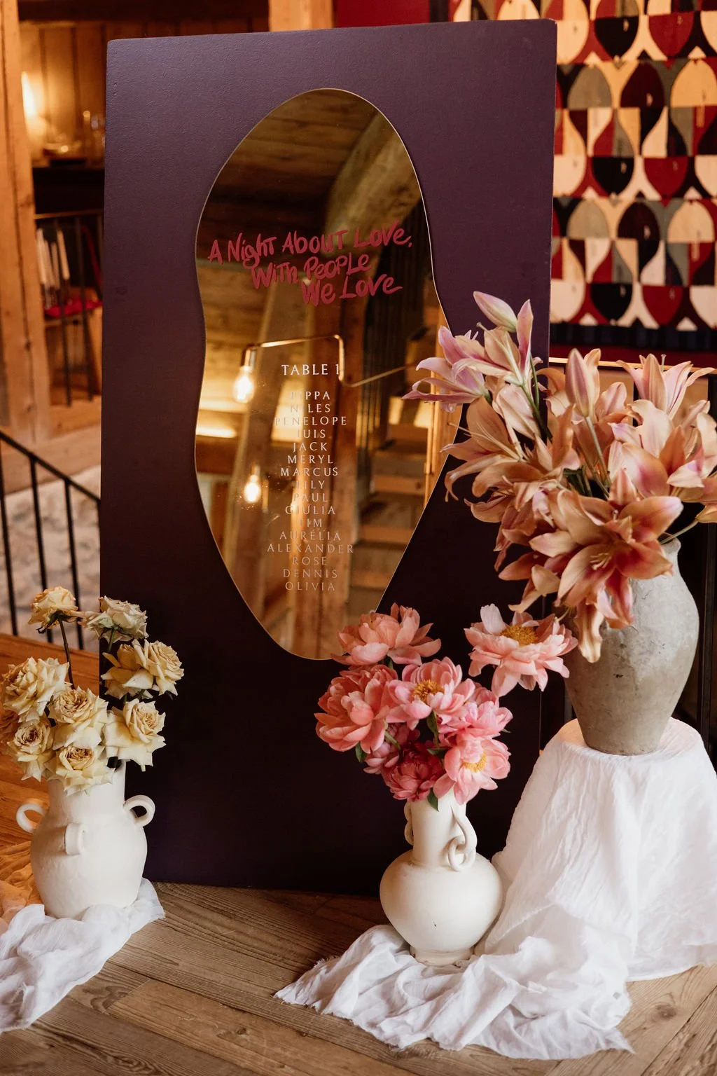 plan de table mariage inspiration