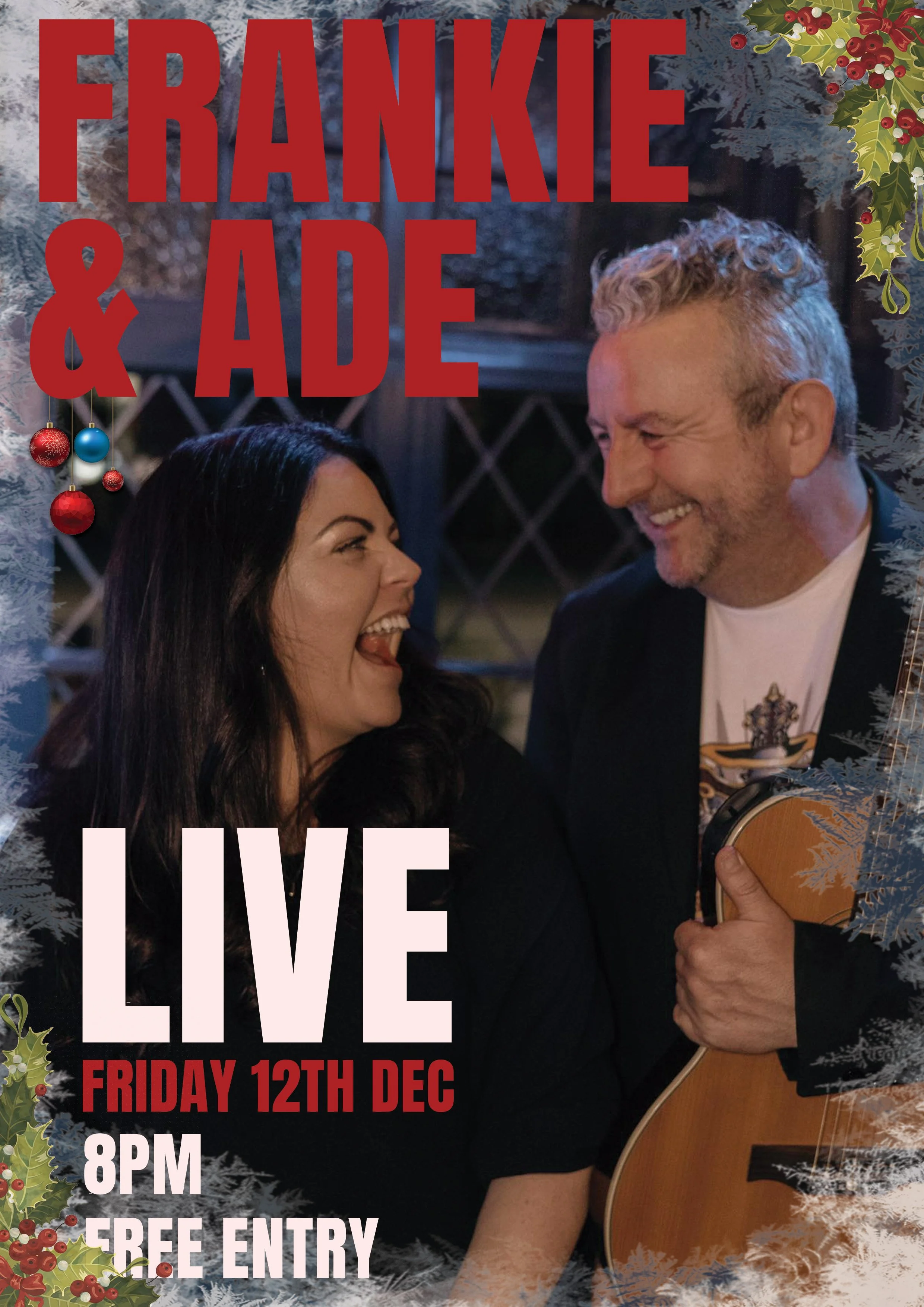 Live music - Frankie &amp; Ade 