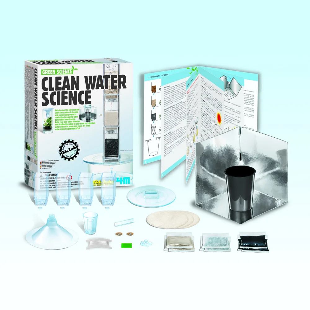 Clean Water Science Kit Interior White