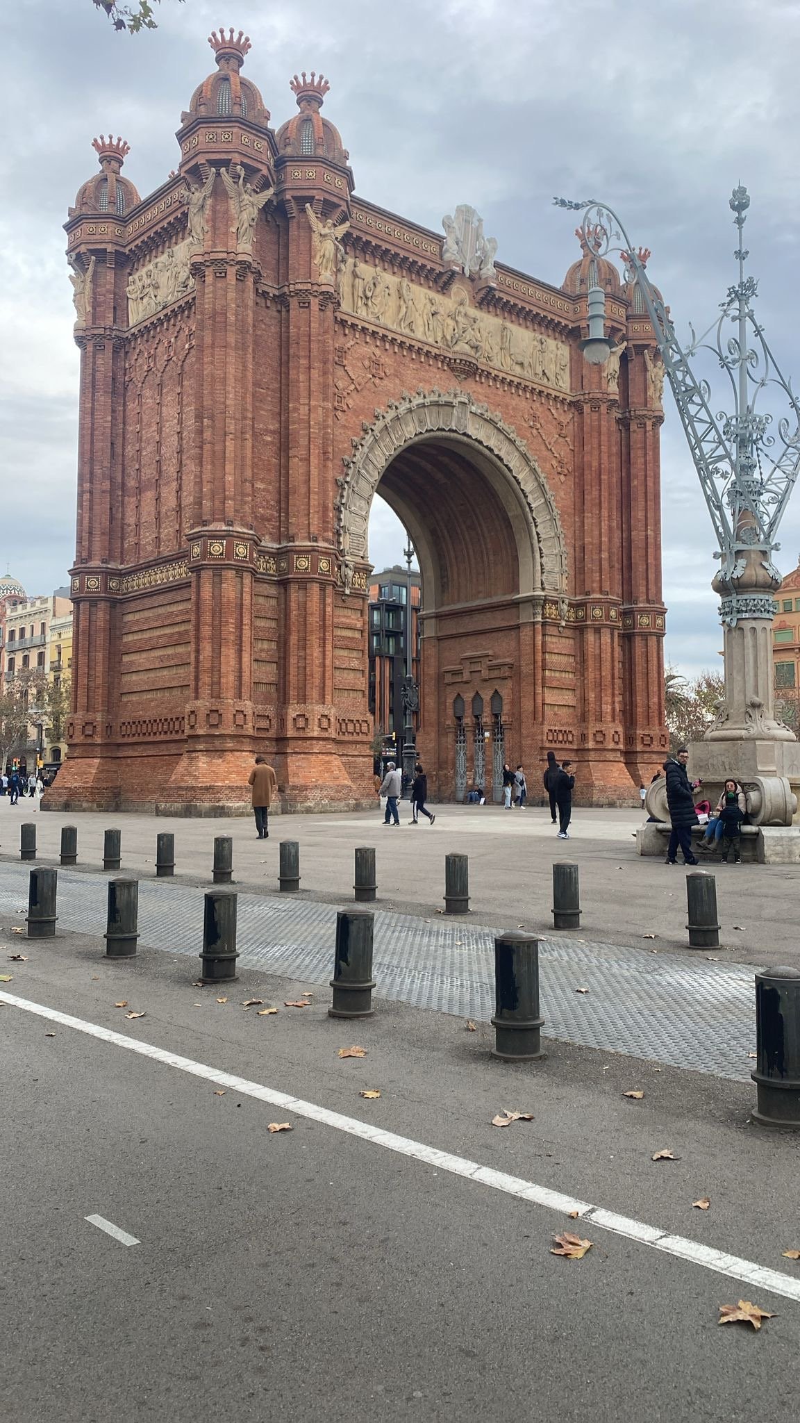The backstreets of Barcelona