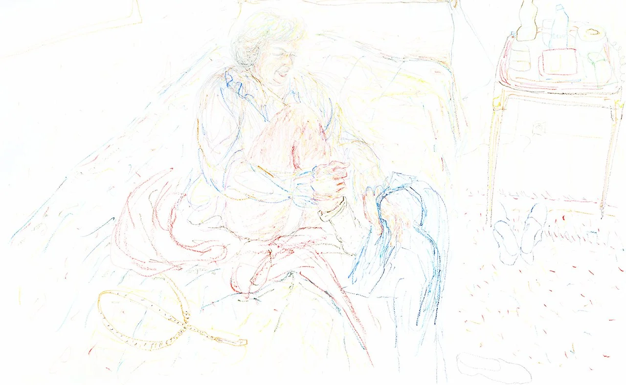 L’intimità e ricordi mediante i disegni di Sophie Westerlind in “Yes, I used to be a great dancer”