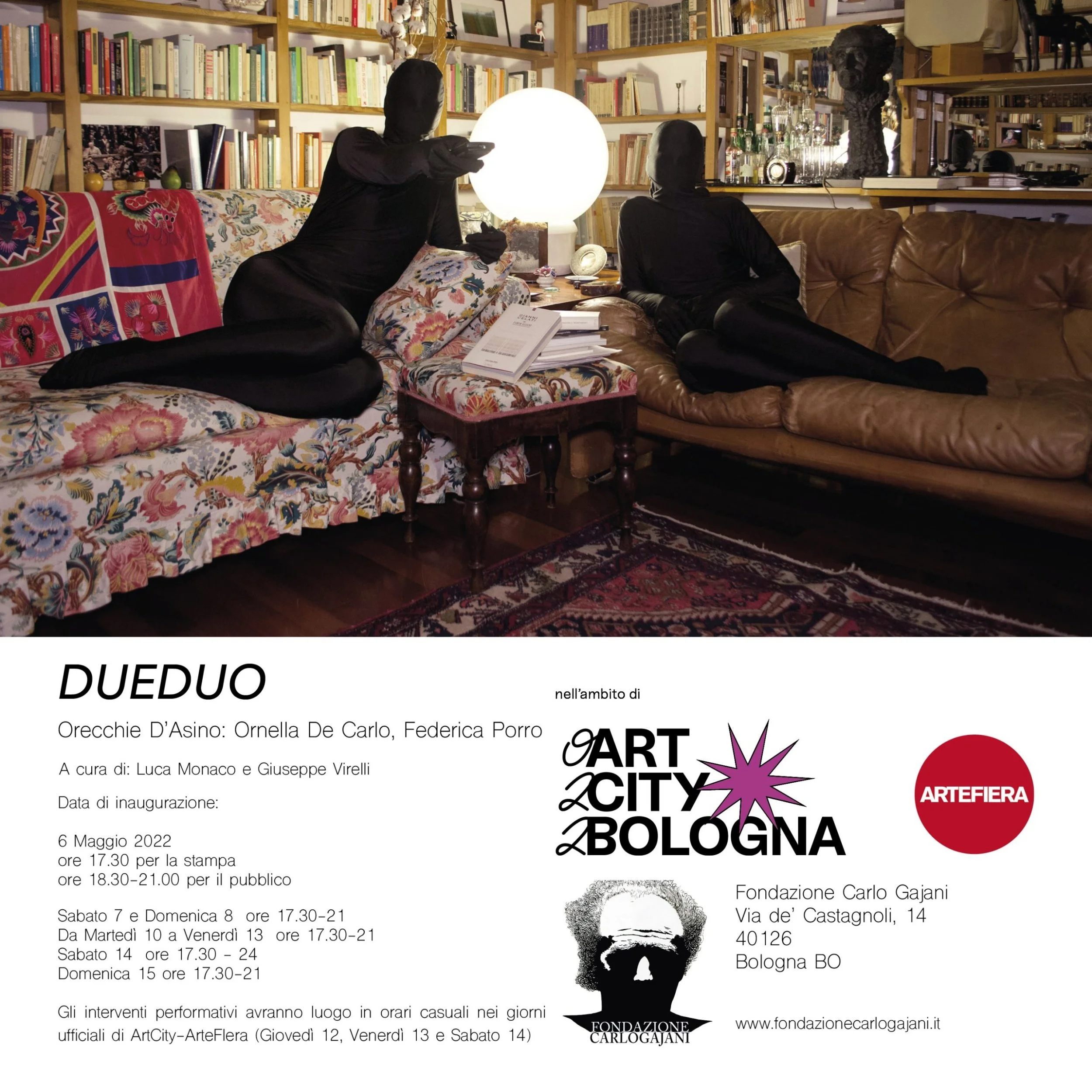 “Chi ha orecchie per intendere, intenda” Il duo OD’A all’Art City Bologna 2022.