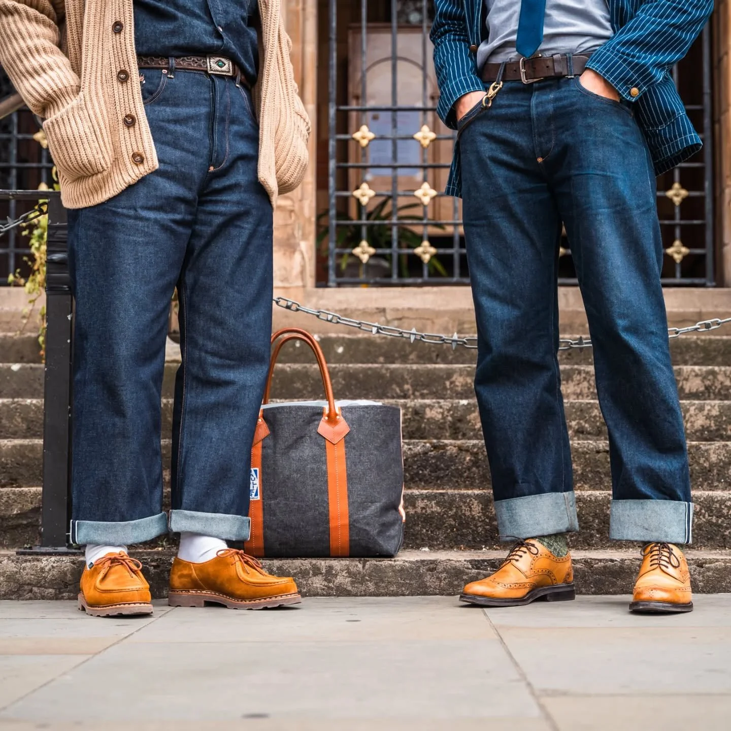 Our ED-2 fit is wide with a roomy top block to make them comfortable for everyday wear. Large pocket openings on the back and front designed to work with modern needs. All this coupled with heritage details and UK construction make the ED-2 a jean fo