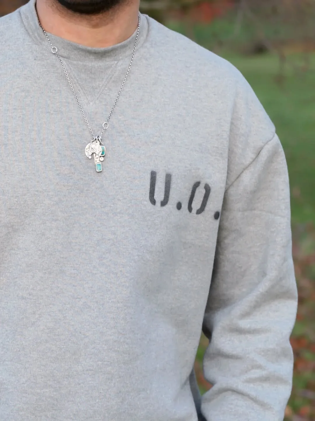 Stamped from an original US Navy WW2 stencil machine, our brands initials are emblazoned proudly on the chest of our British made sweatshirts 🇬🇧

#unitedoverallsco #britishmade #madeintheuk #madeinengland #sweatshirt #mensstyle #menswear #menscloth