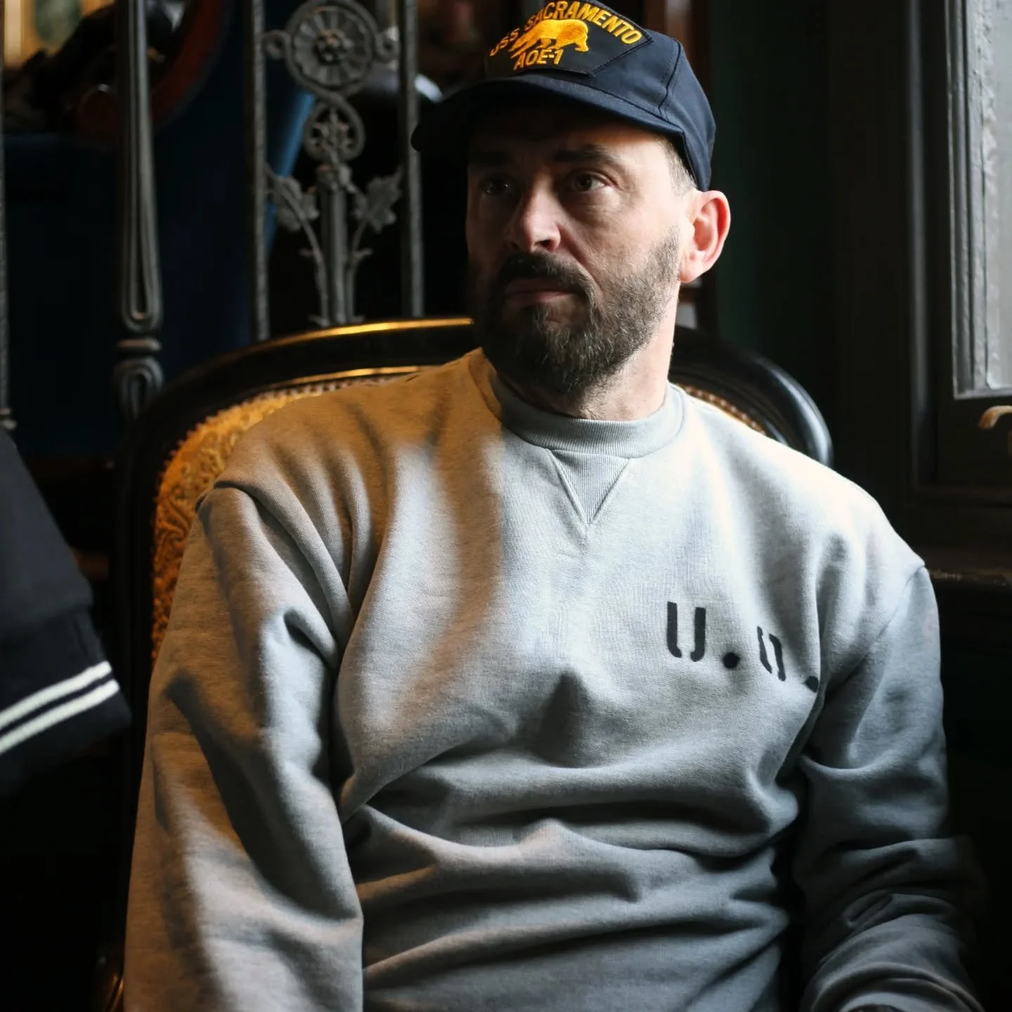 Spring is the perfect time for a good sweatshirt, our British made Stencil Sweatshirt is an easy addition to any outfit 🇬🇧

We made sure it is a loose fit to work with all kinds of builds and designed the neckline to not stretch out too much over t