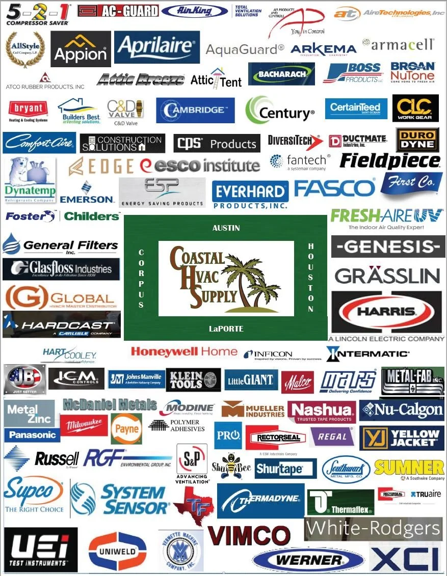 Suppliers — Coastal HVAC Supply