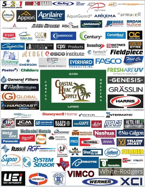Suppliers — Coastal HVAC Supply