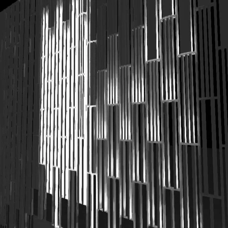Facade lighting, Brussels, Belgium