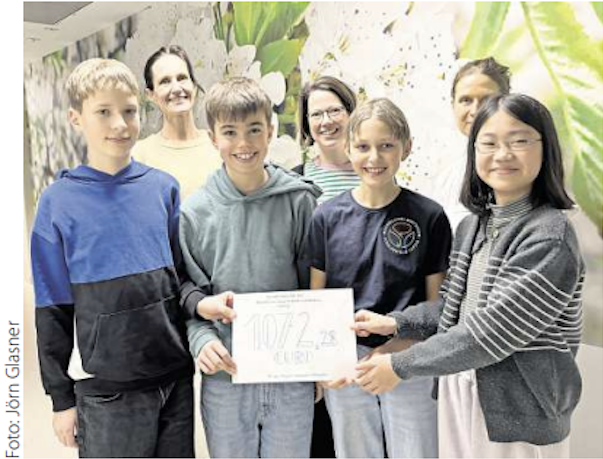 Leipziger Montessori-Schule spendet 2387 Euro für Klinik in Äthiopien