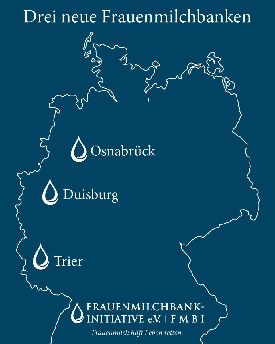 Drei neue Frauenmilchbanken in einer Woche: Deutschland baut Versorgung für Frühgeborene aus