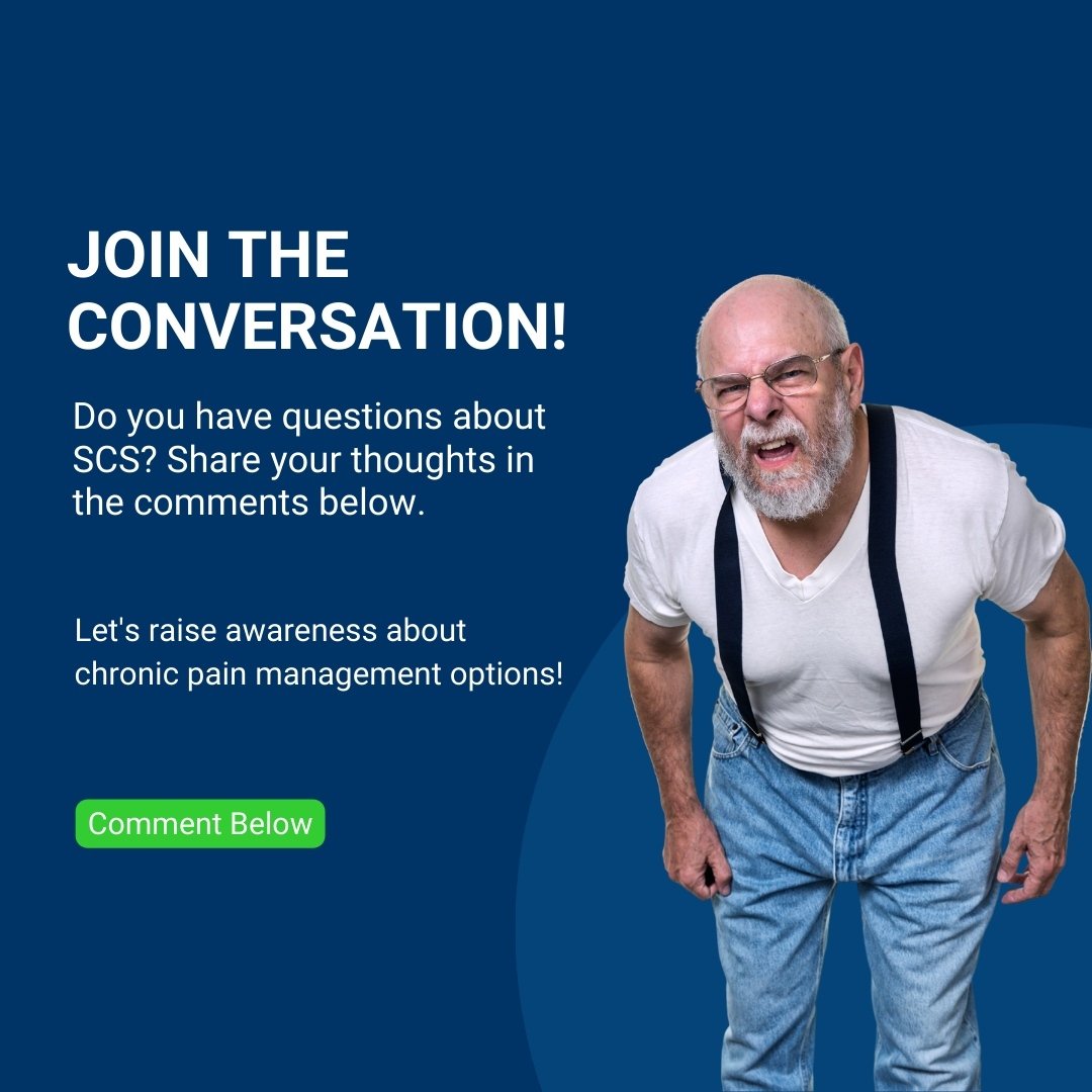 Do you have questions about Spinal Cord Stimulation (SCS) and its role in managing chronic pain? 

Share your thoughts and experiences in the comments below. 

By discussing and learning together, we can raise awareness about the various options avai