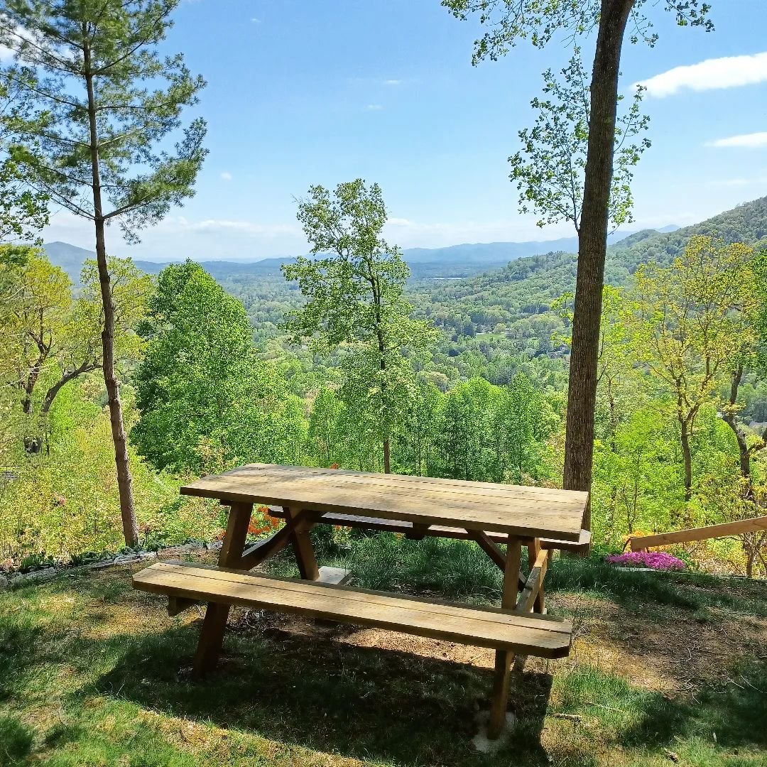 How would you like to have a picnic at this location in Asheville?

The view is fantastic!

#mountaindestination #blueridgemountains #828isgreat #picnicday #picniclunch #ashevillevibes #mountainviews #westernnorthcarolina #springweather #sunshine☀️