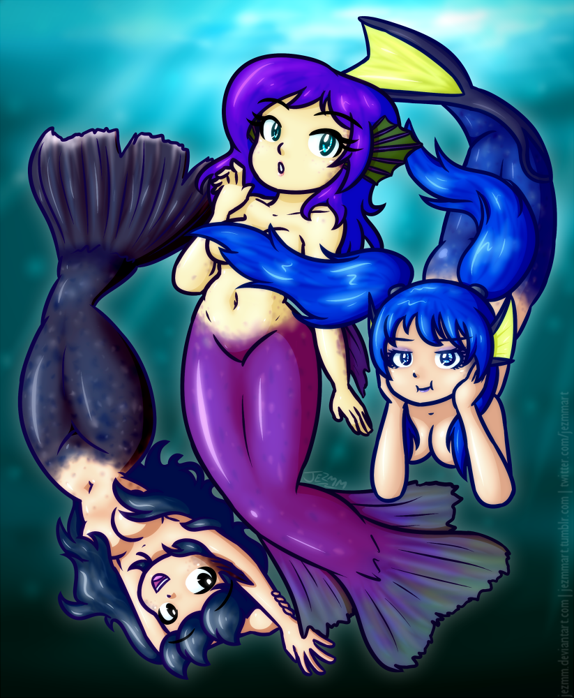 May '18 Pin-Up - Mermaids