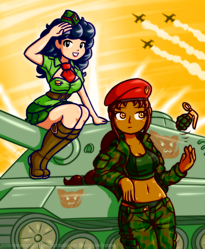 March '18 Pin-Up - Girls in Uniform