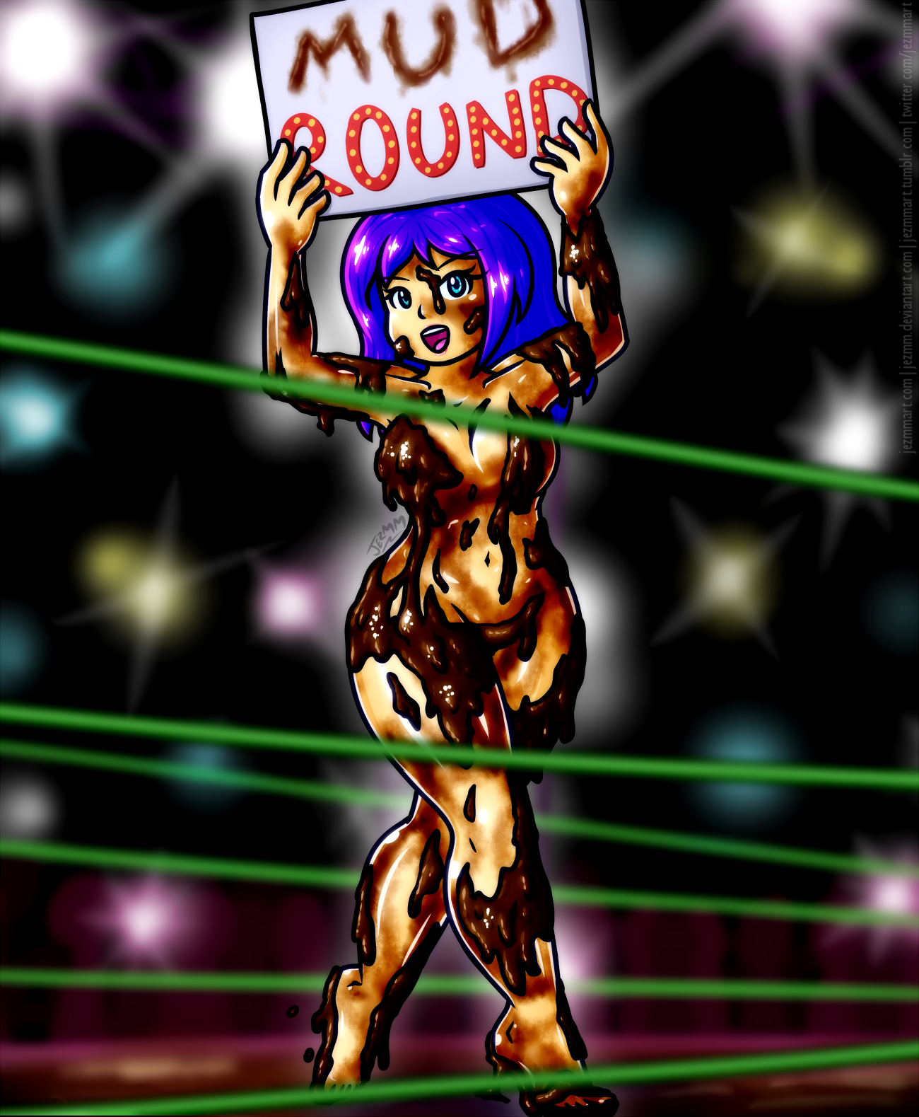 Jan '20 Pin-Up (Extra) - Wrestling Outfits