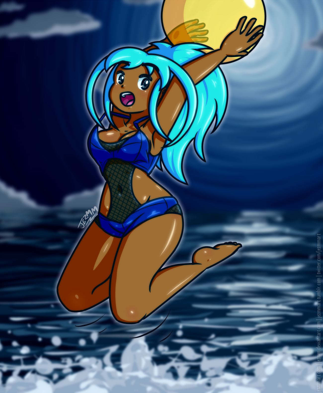 Aug '22 Pin-Up - Beach Swimwear VI Alt 2