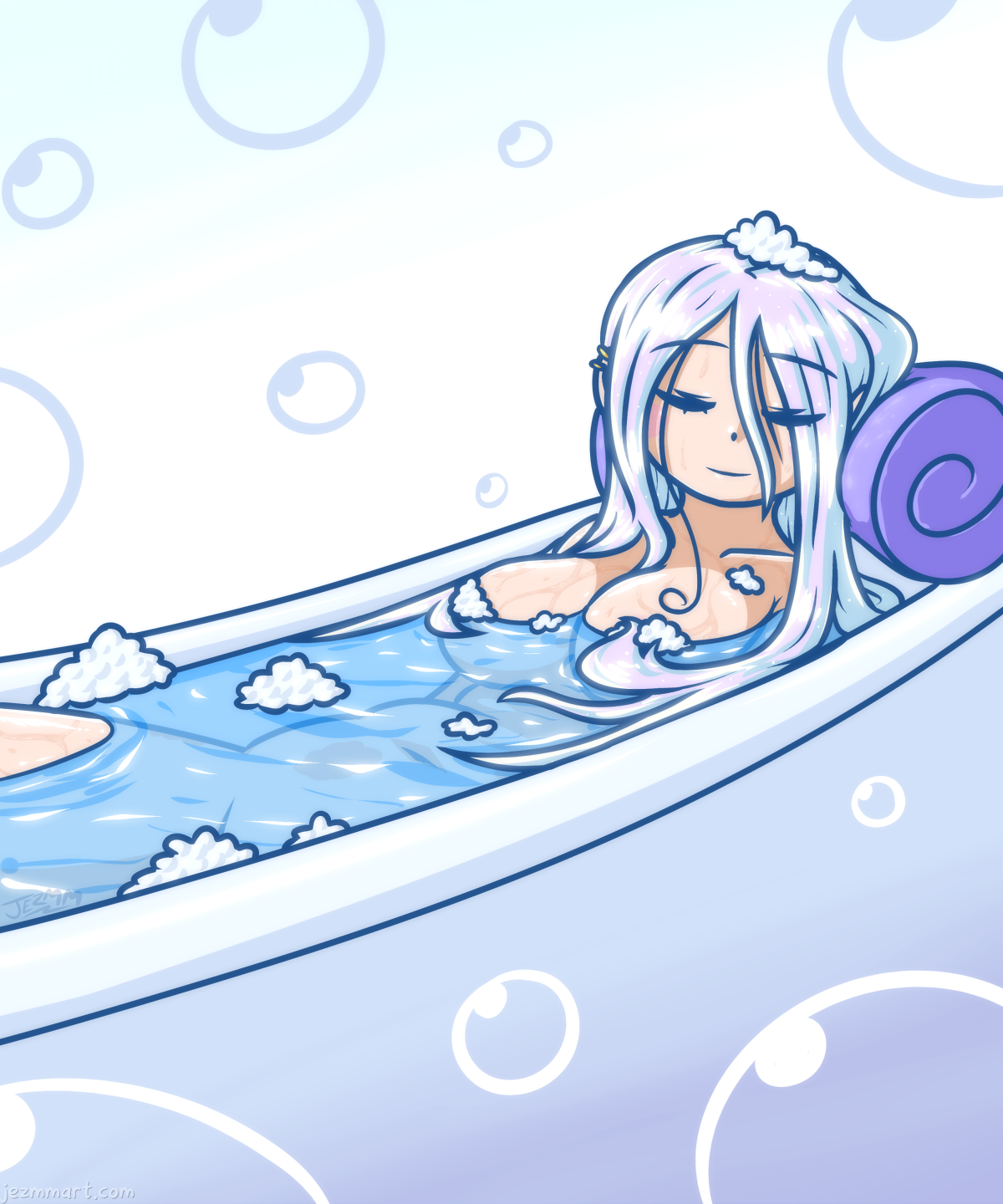Bedruary Day 08 - Dozing in a Warm Bath