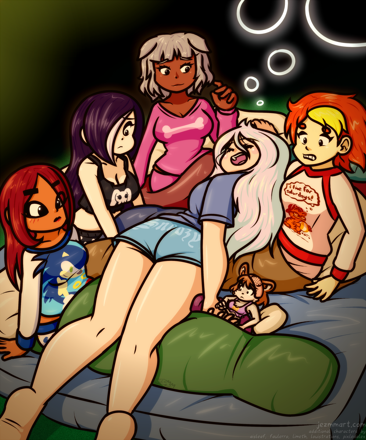 Bedruary Day 24 - Sleepover: Bed Time