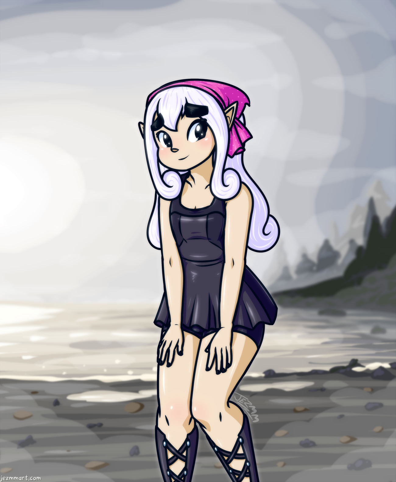 Aug '24 Pin-Up - Beach Swimwear VIII Alt 2