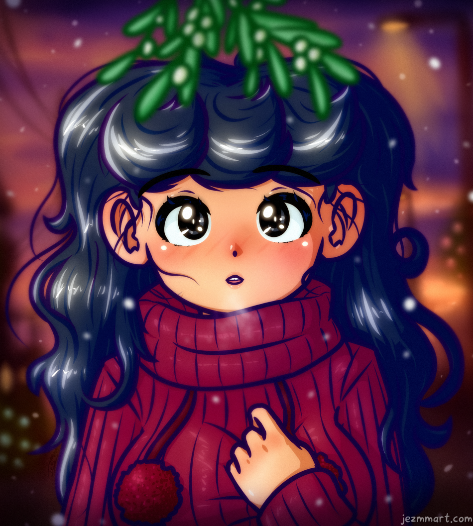 #ApricotCalendar 24 - Mistletoe