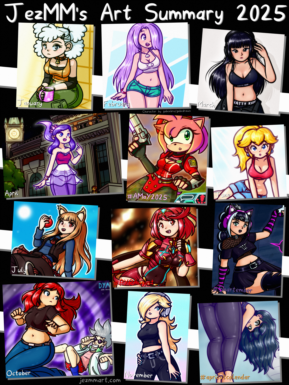 JezMM's Art Summary 2025