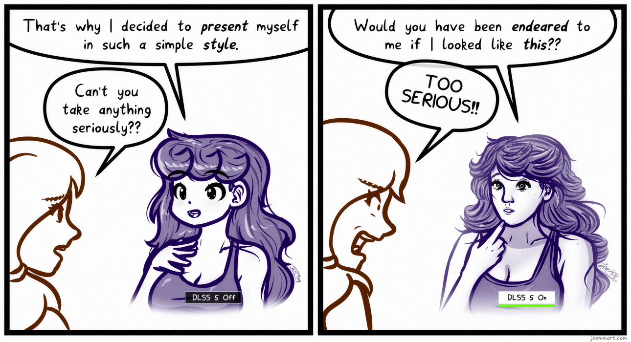 Serious Style DLSS 5 Cammie