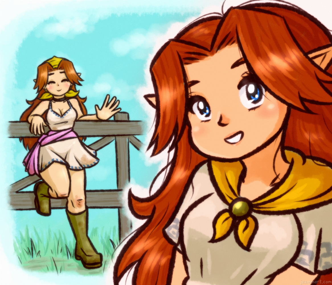 The girl from the ranch