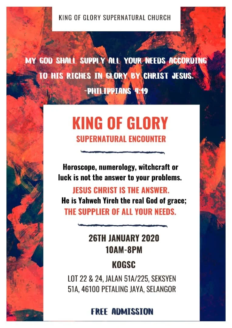 King of Glory Supernatural Encounter (KOGSE)