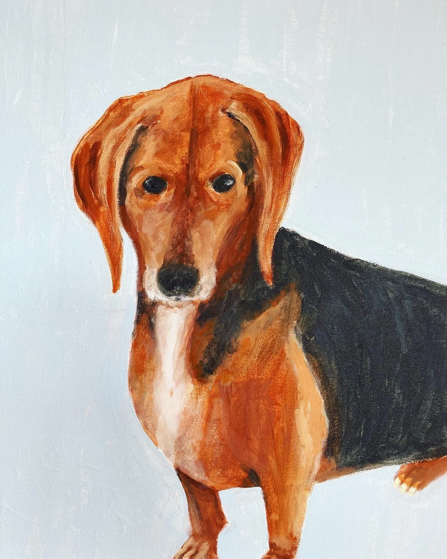 Sam Seeborn, 16" x 20", acrylic on canvas © 2022