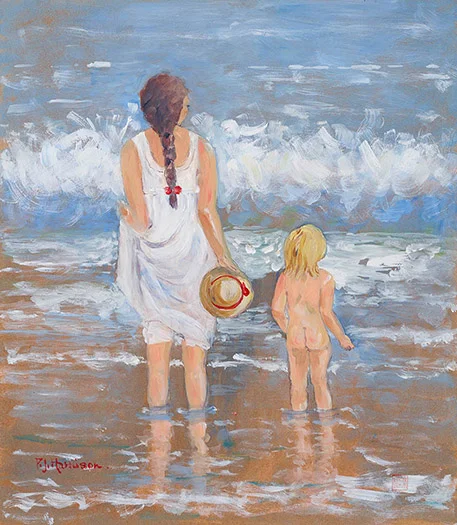 Paddling 16.5” x 14” £200
