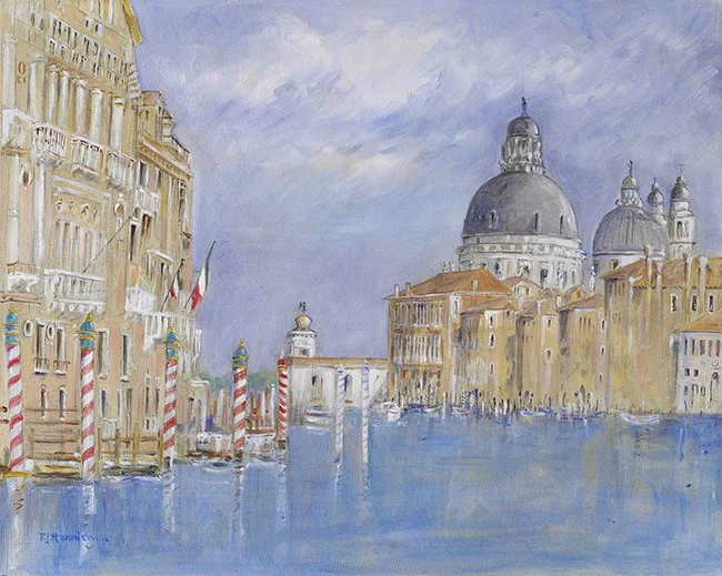 Grand Canal Venice (oil) 28.5” x 34” £350