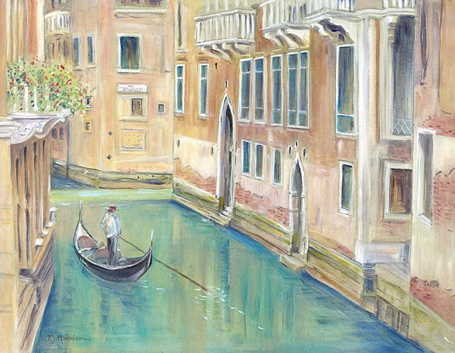 Gondolier, Venice 25.5” x 30” £300