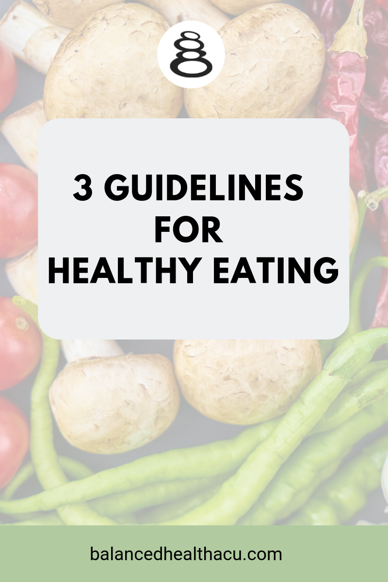I don’t believe there is one perfect diet for everyone but I do believe that following a few guidelines can make a big difference when it comes to food choices, eating healthy and feeling great. Check out my guidelines for healthy eating here!
