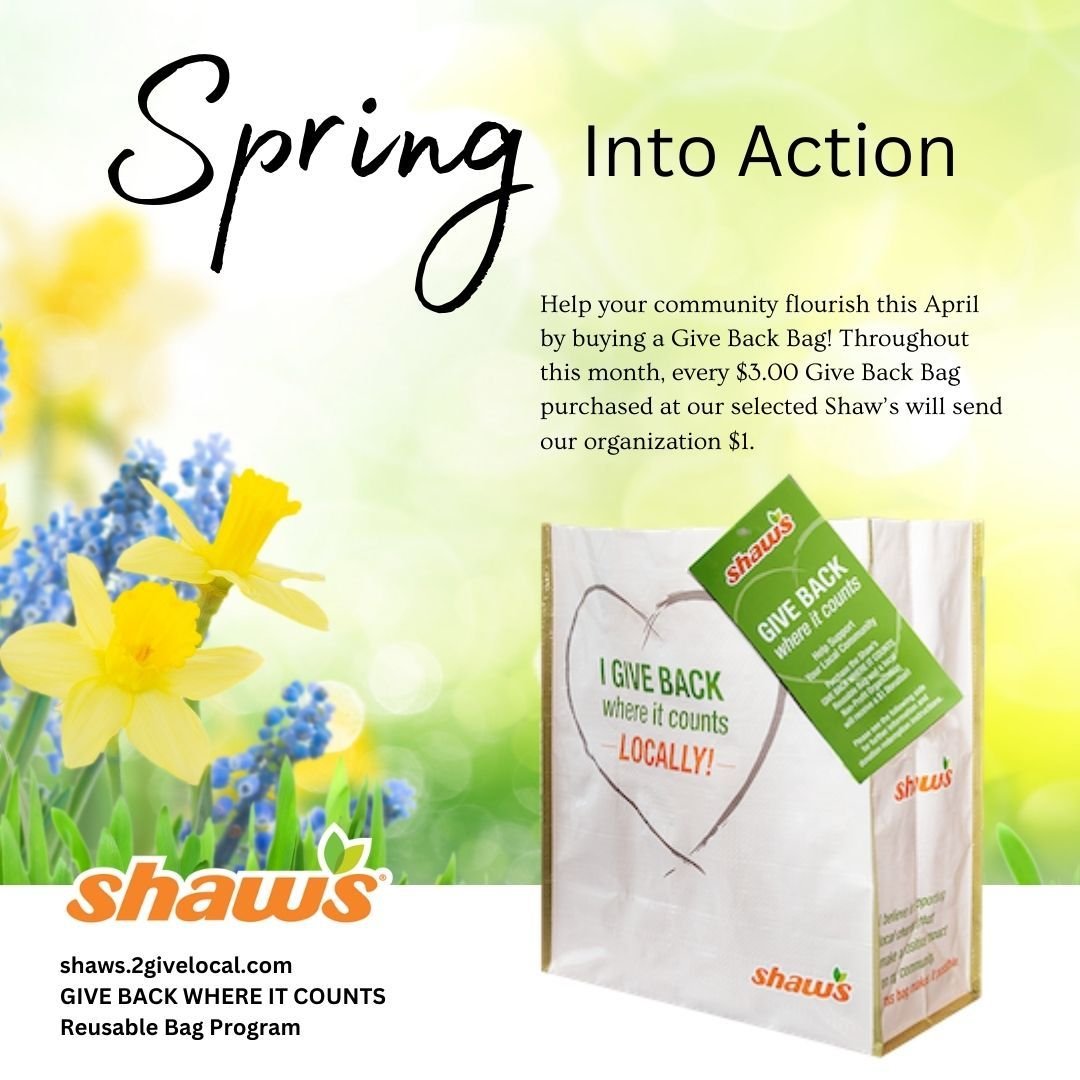 Support Acord, buy your re-usable shopping bags at Shaw's of Beverly in the month of April! For every bag purchased, Acord receives a donation from Shaw's. #community @shawssupermarket