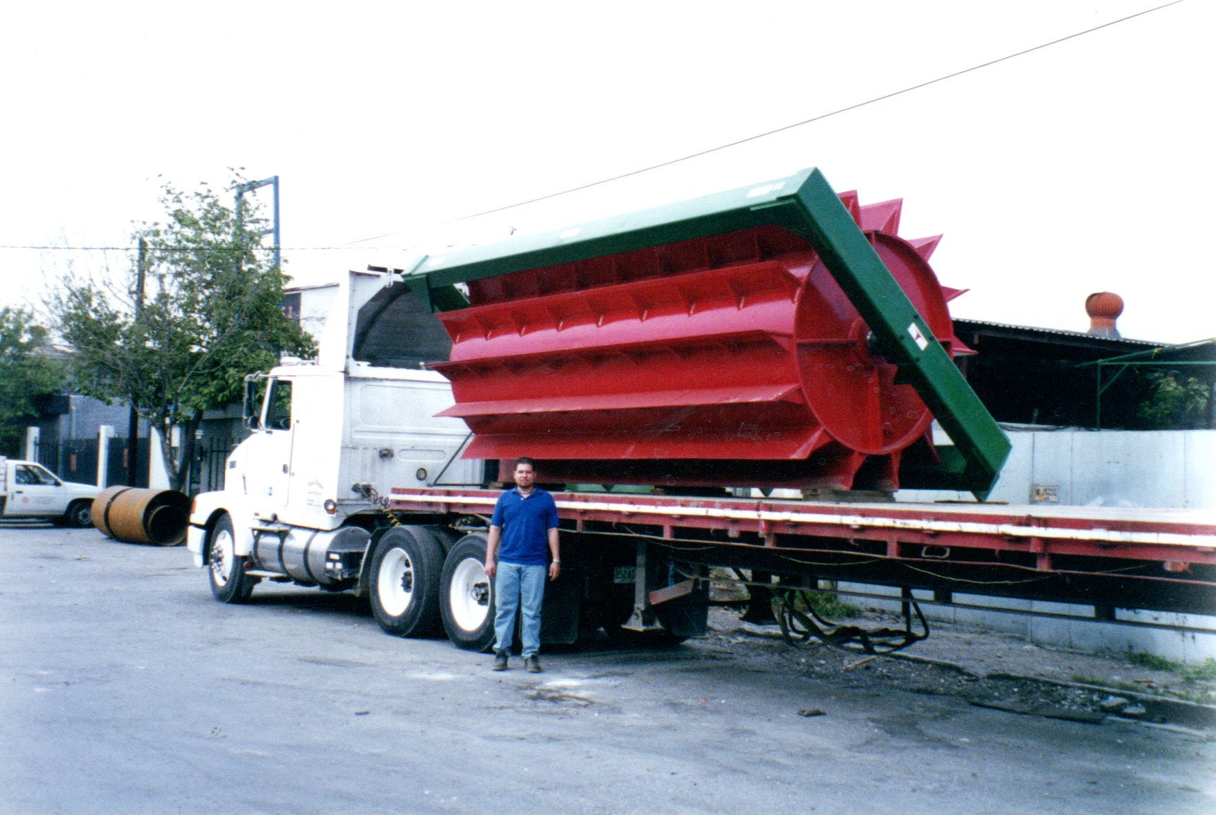 Chopper Blade loaded for delivery